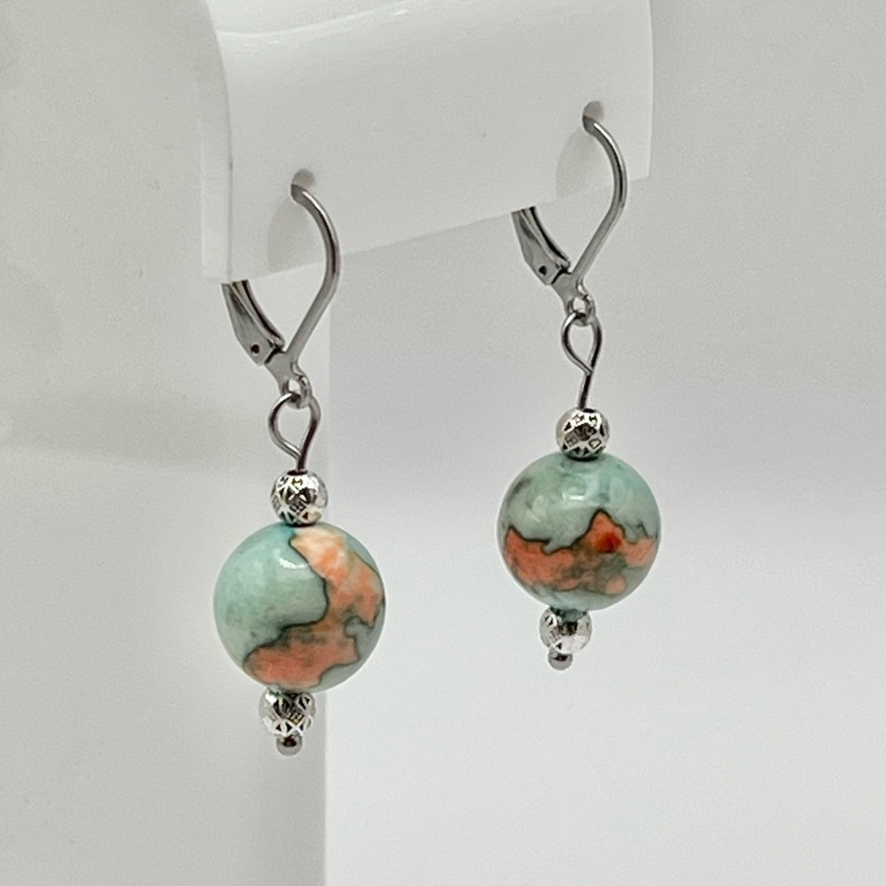 OMBRÉ STONE DANGLE EARRINGS